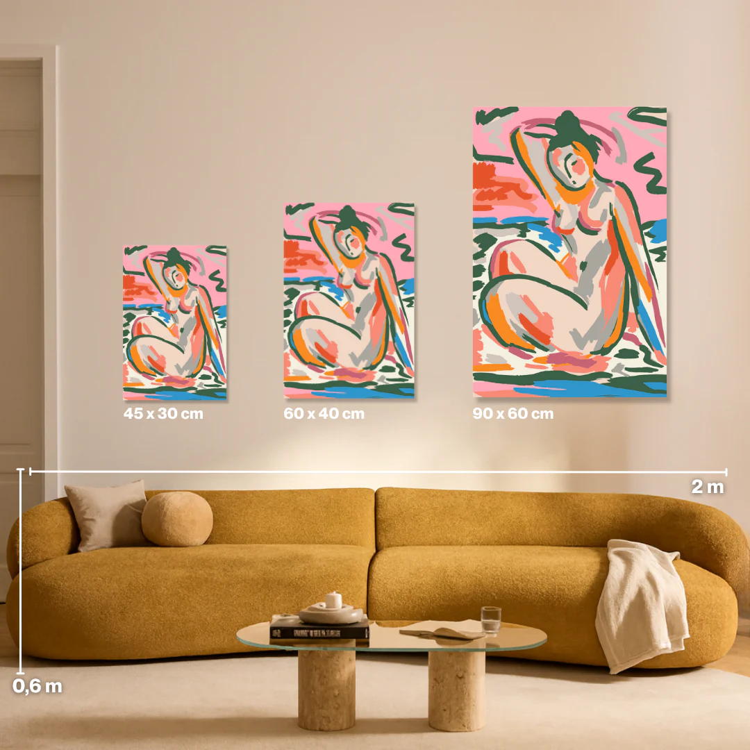 Abstract Woman - Malen nach Zahlen - Image 10