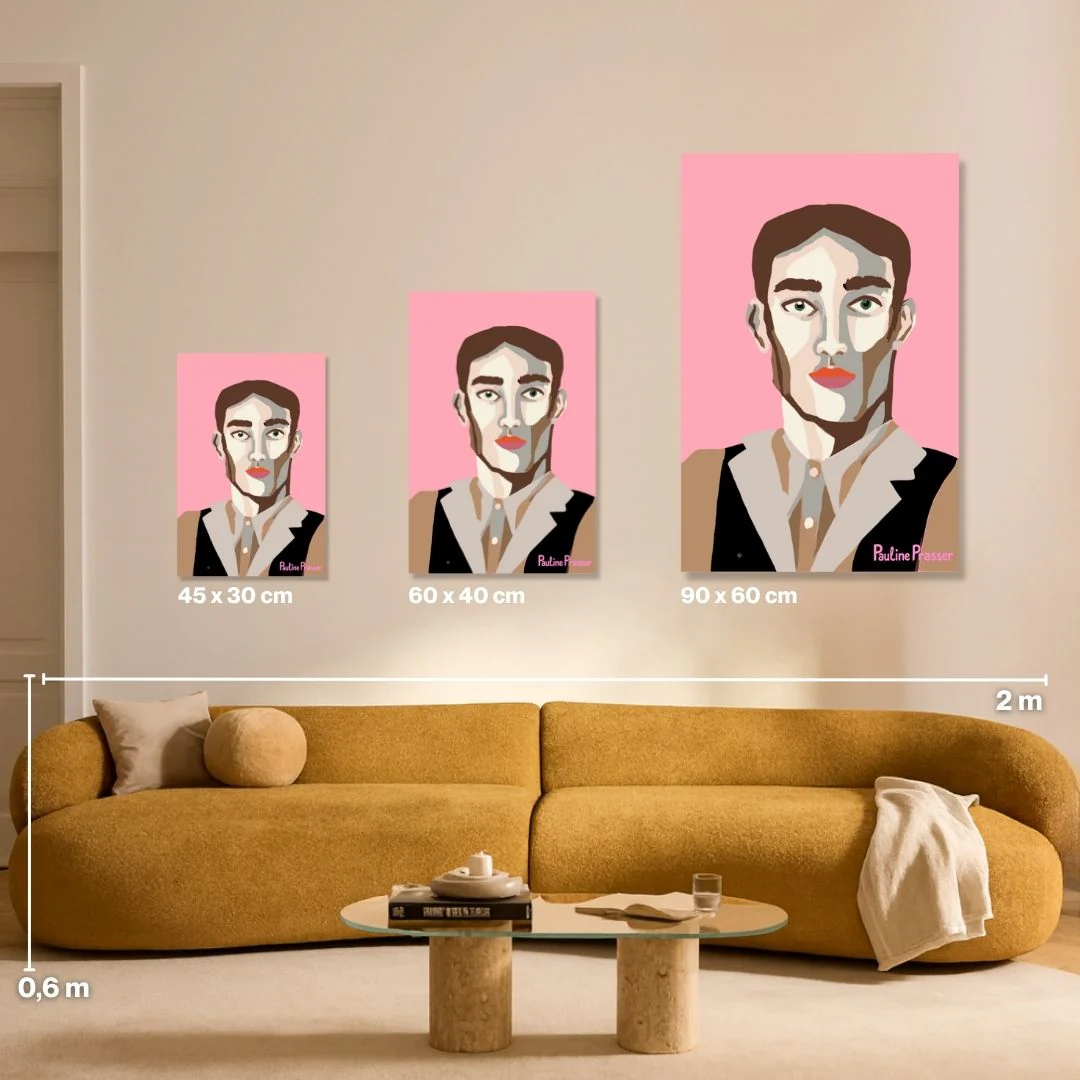If You're Single Paint Yourself A Handsome Guy - Malen nach Zahlen - Image 10